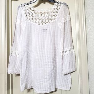 ❣️SALE❣️ Hannah White Blouse | Size: Small